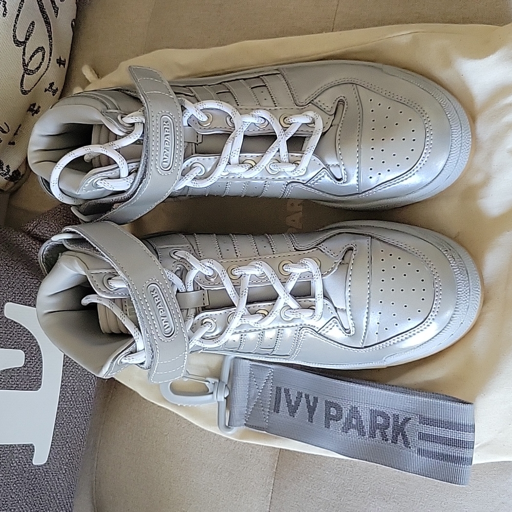 Adidas Ivy Park Silver Sneakers